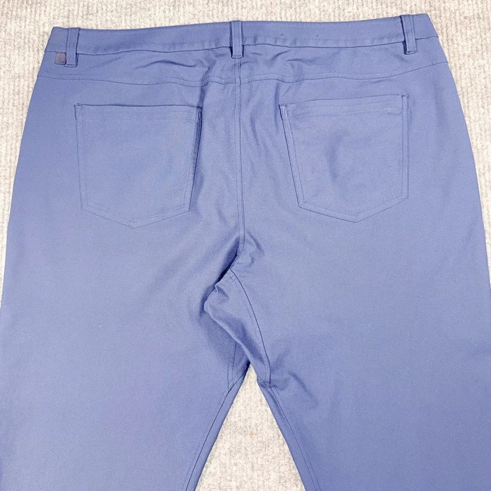 Lululemon Commission Pant Slim Navy Blue Technical Chino 40X29